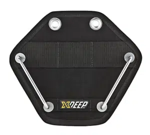 Additional butt plate for steel tanks