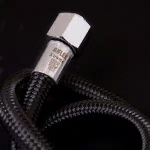 Flex Middendruk-slang zwart 150