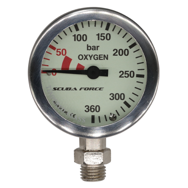 SCUBAFORCE Manometer SPG 360 oxygen