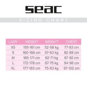 SEAC 2,5mm Undervest Ladies