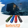 ORCATORCH - D710 duiklamp