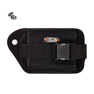 TECLINE - Double weight pocket, right +SS bolt/nut
