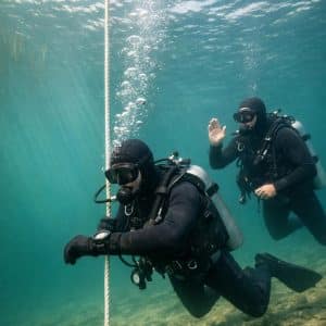 Veilige opstijgsnelheid PADI