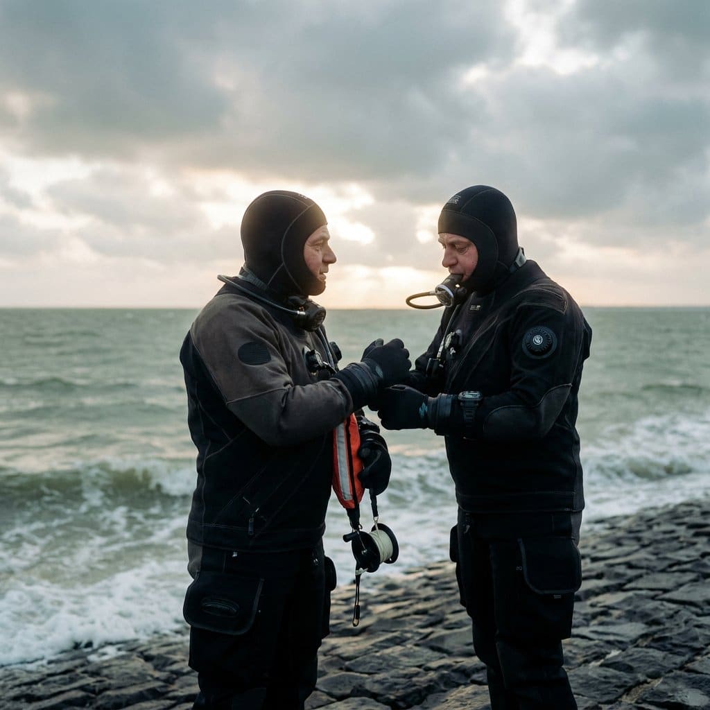Veilig duiken in de zee Nederland